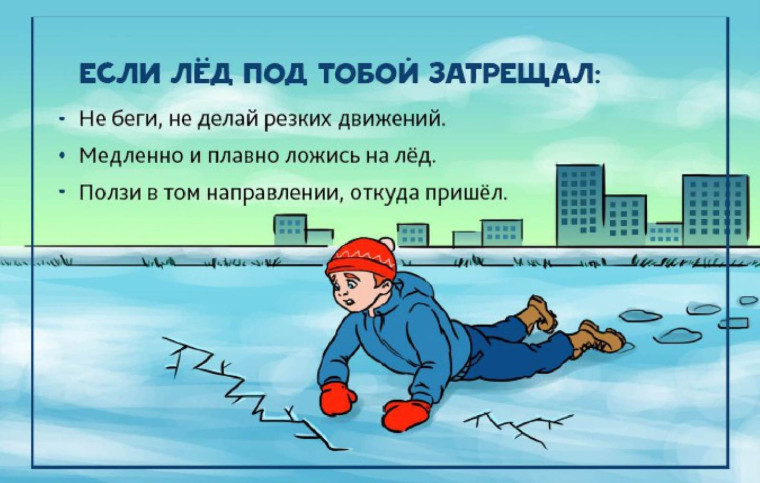 О безопасности на водных объектах в зимний период.